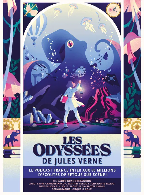 Affiche de Les Odyssées de Jules Verne