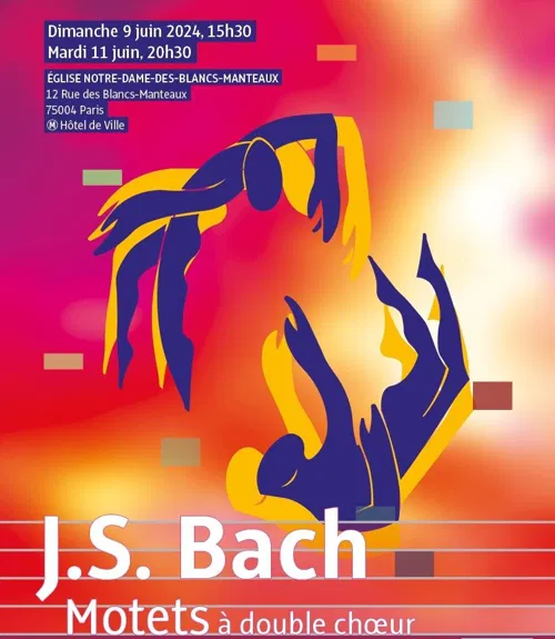 Affiche de Motets : Bach