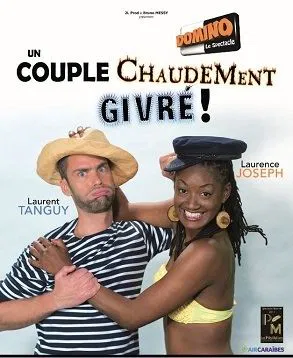 Affiche de Domino | Un couple chaudement givré !
