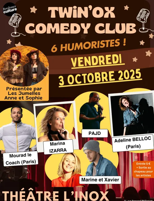Affiche de Twin'ox Comedy Club