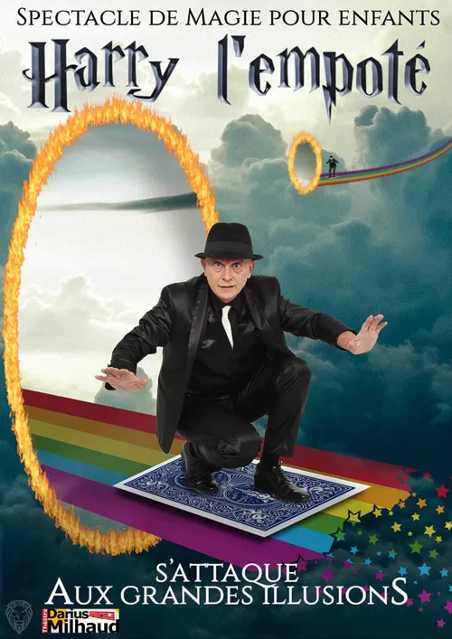 Affiche de Harry l'empoté s'attaque aux grandes illusions