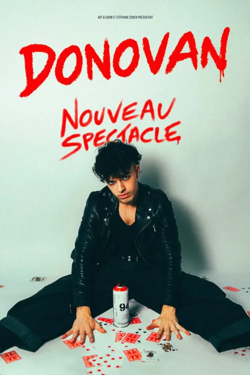 Affiche de Donovan | Nouveau spectacle