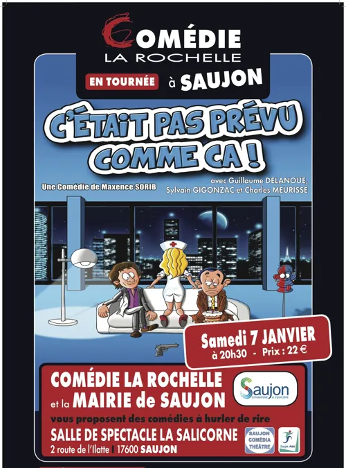 Affiche de C'était pas prévu comme ça !