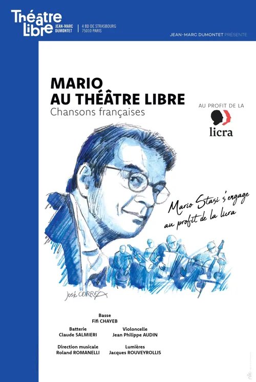 Affiche de Mario au Théâtre Libre