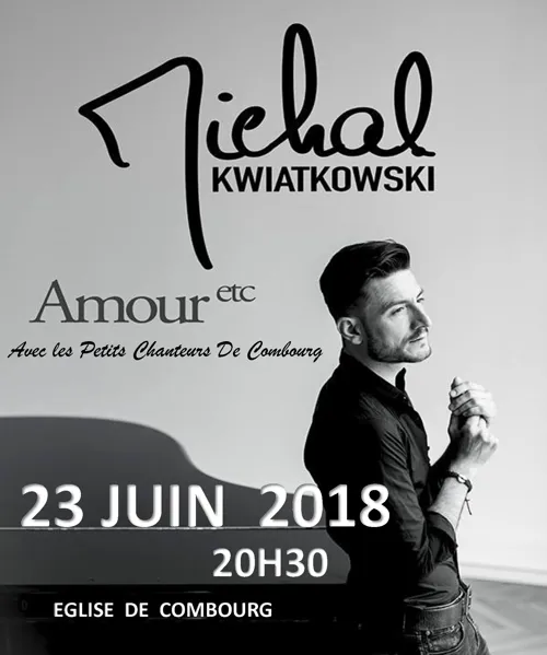 Affiche de Michal : Amour etc | avec les petits chanteurs de Combourg