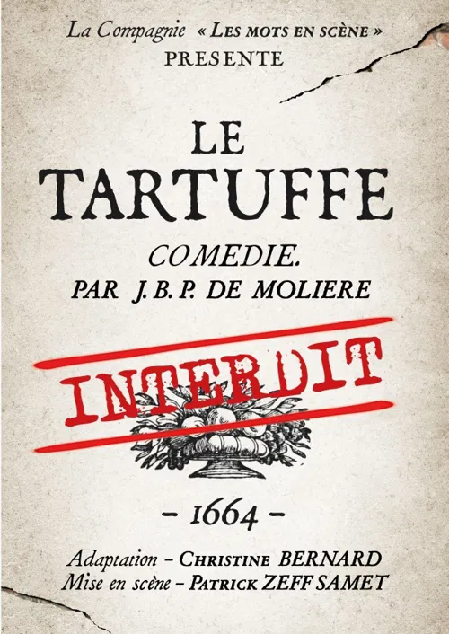 Affiche de Tartuffe Interdit