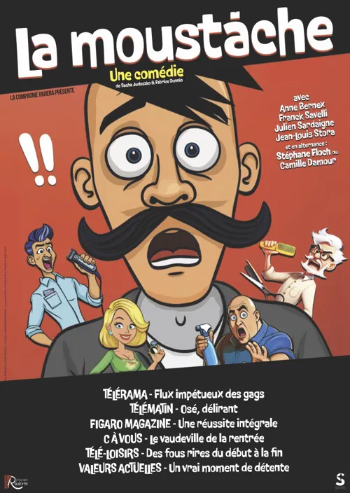 Affiche de La moustache