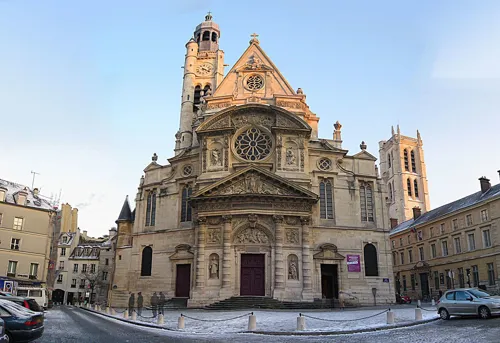 Photo 2 de Saint-Etienne-du-Mont et la Montagne Sainte Geneviève