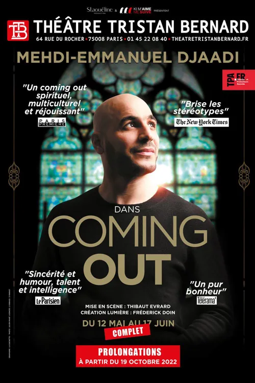 Affiche de Mehdi-Emmanuel Djaadi dans Coming-Out