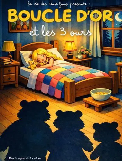 Affiche de Boucle d'or et les 3 ours