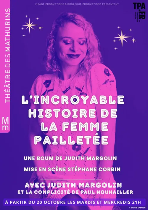 Affiche de Judith Margolin dans L'incroyable histoire de la femme pailletée