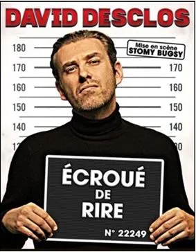 Affiche de David Desclos dans Ecroué de rire