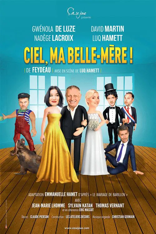 Affiche de Ciel, ma belle-mère !
