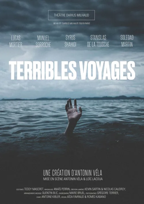 Affiche de Terribles voyages