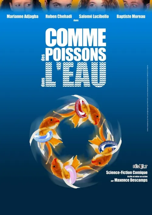 Affiche de Comme des Poissons dans l'eau