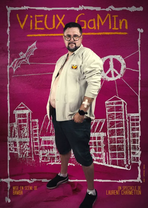 Affiche de Laurent Charmetton dans Vieux gamin