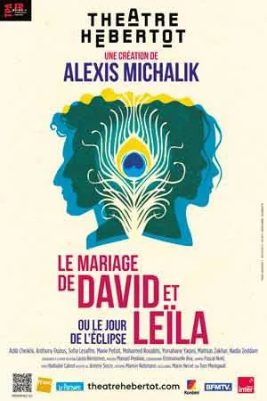 Affiche de Le mariage de David et Leila