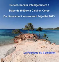 Stage théâtre été juillet | Corse - 