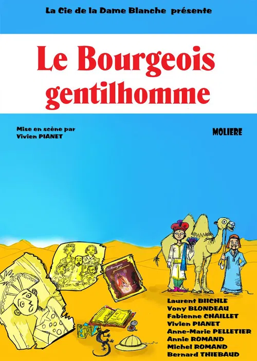 Affiche de Le Bourgeois gentilhomme