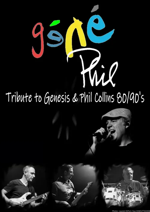 Affiche de Concert Généphil : Tribute to genesis & Phil Collins 80/90s