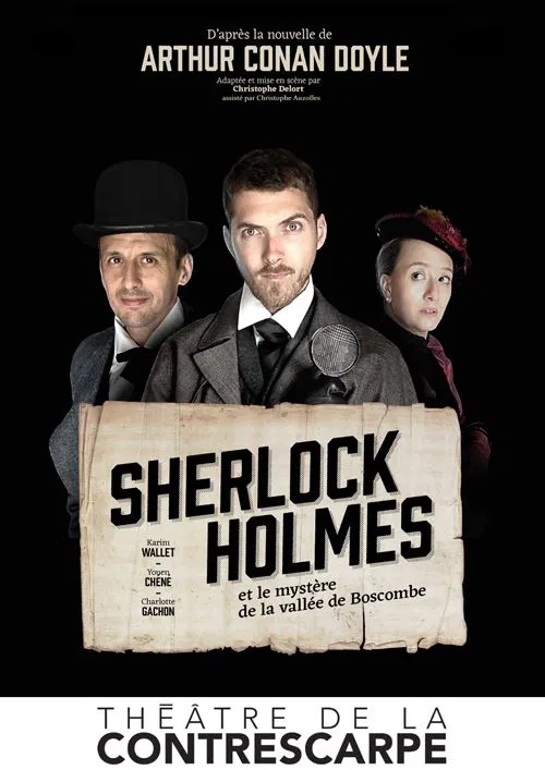 Affiche de Sherlock Holmes et le mystère de la vallée de Boscombe