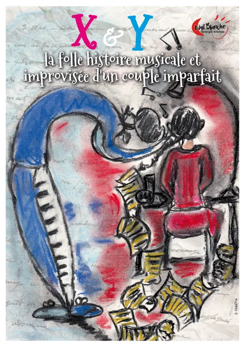 Affiche de x & y, la folle histoire musicale et improvisée d'un couple imparfait