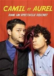 Affiche de Camil et Aurel dans Un spectacle discret !