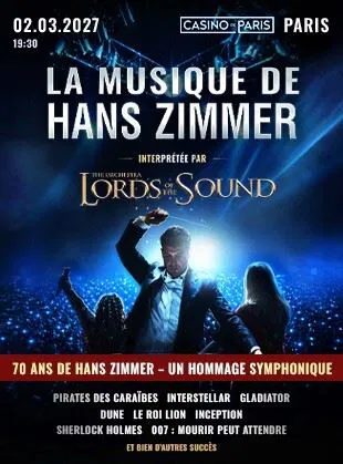 Affiche de La musique de Hans Zimmer