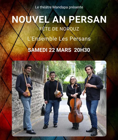 Affiche de Fête de Norouz : Musique d'Iran de la Perse à nos jours