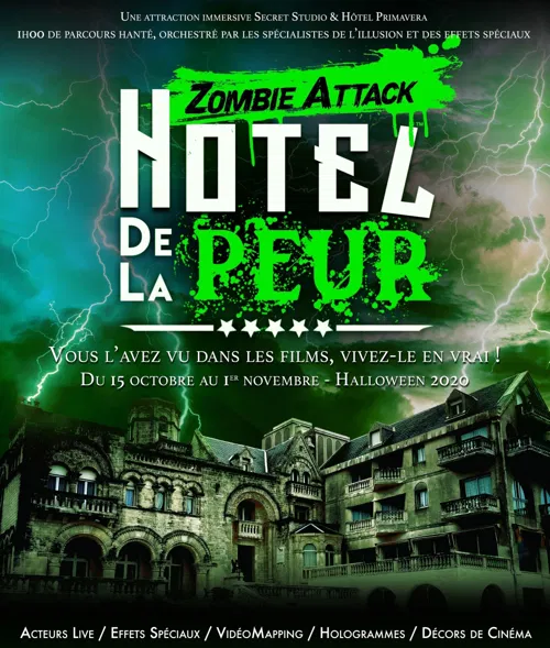 Affiche de Hôtel De La Peur 2 : Zombie Attack
