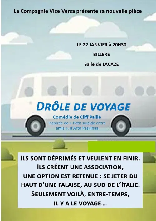 Affiche de Drôle de voyage