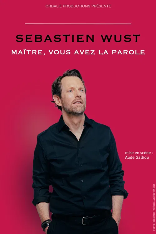 Affiche de Sébastien Wust dans Maître, vous avez la parole