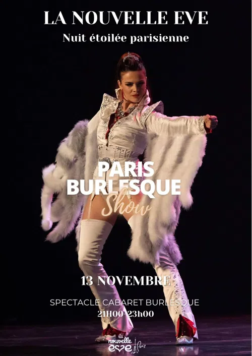 Affiche de Gala Burlesque : Nuit étoilée parisienne