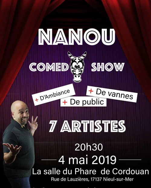 Affiche de Nanou Comedy Show