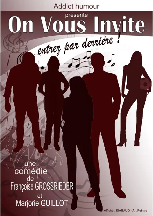 Affiche de On vous invite, entrez par derrière !