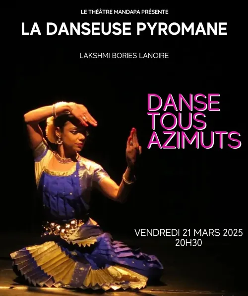 Affiche de La danseuse pyromane