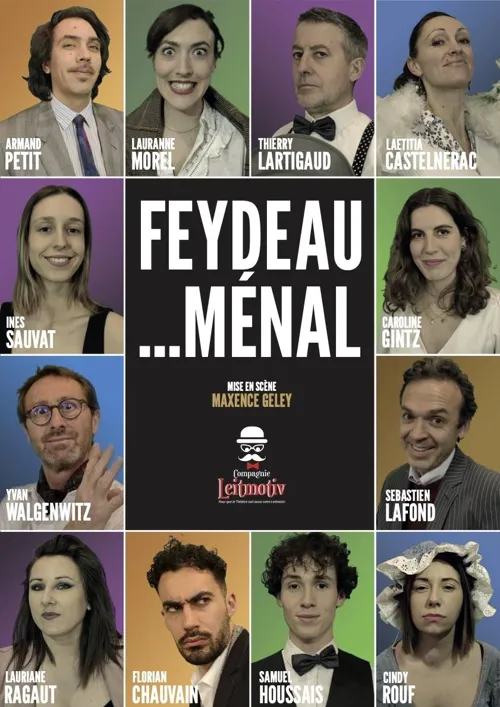 Affiche de Feydeau...ménal !