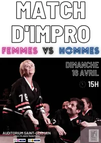 Match d'impro : Femmes vs Hommes - 
