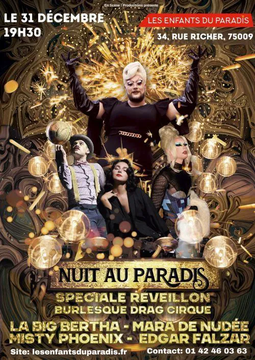 Affiche de Nuit au paradis