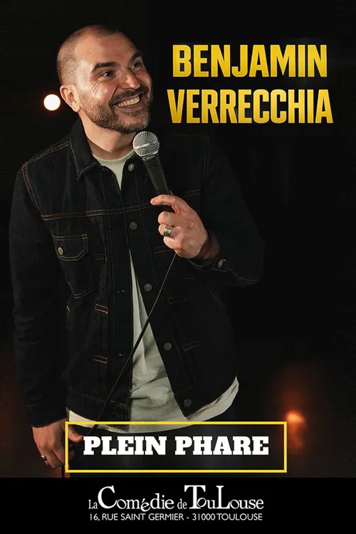 Affiche de Benjamin Verrecchia dans Plein phare