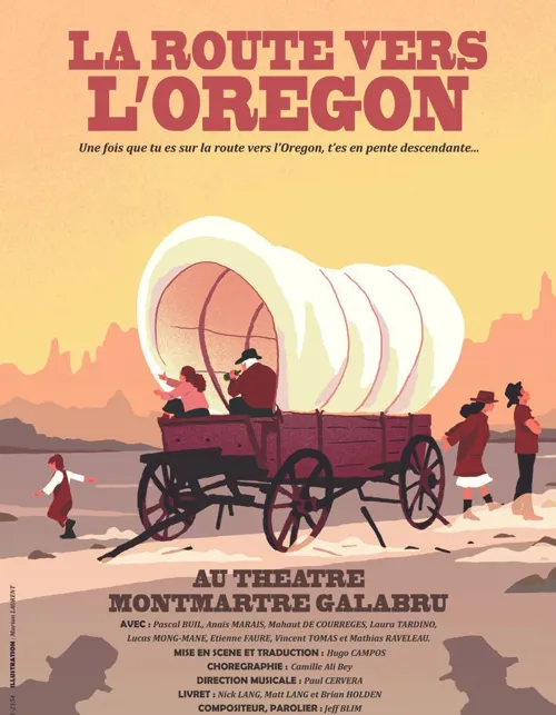 Affiche de La route vers l'Oregon