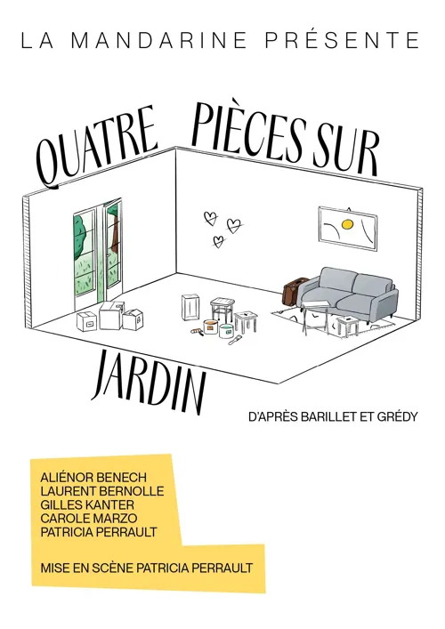 Affiche de Quatre pièces sur jardin