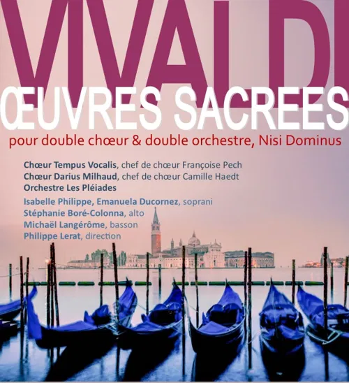Affiche de Vivaldi : oeuvres sacrées