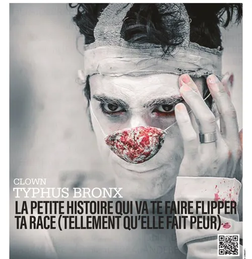 Affiche de Typhus Bronx dans La petite histoire qui va te faire flipper ta race... | Grrrrrrr, Festival de férocité
