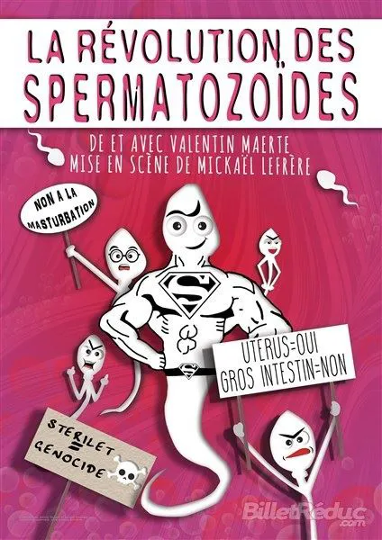 Affiche de La Révolution des Spermatozoïdes
