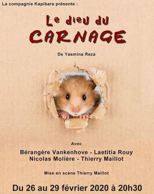 Affiche de Le dieu du carnage