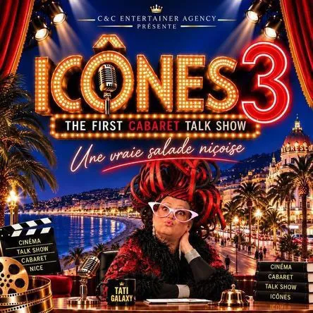 Affiche de Cabaret Icônes 3