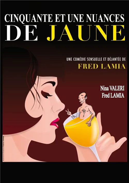 Affiche de 51 nuances de jaune