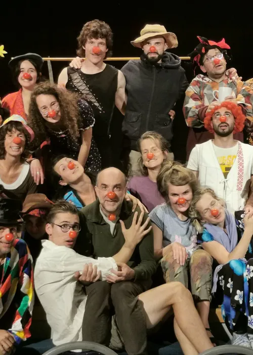 Affiche de Stage intensif de clown du 6 au 11 Juil.2024