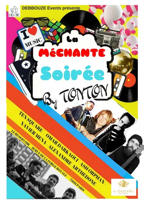 Affiche de La Méchante Soirée
